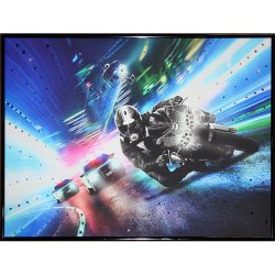 Картина Световая скорость c кристаллами Swarovski