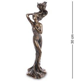 Статуэтка-подсвечник Девушка с огненными волосами
