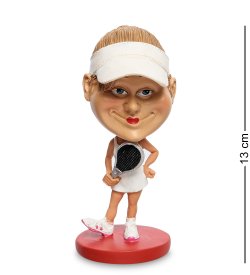 Фигурка-болванчик Теннисистка