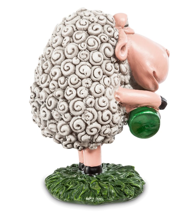 Маленькая Фигурка Овца В предвкушении торжества The Comical World of Stratford RV-359, вид профиль