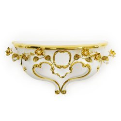 Настенная консоль из керамики коллекция Emozioni