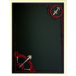 Фоторамка с кристаллами Swarovski - Стрелец