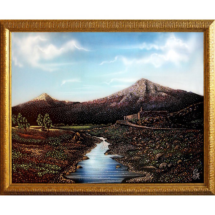 Картина Арарат c кристаллами Swarovski