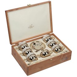 Чайный набор на 6 персон Деревянный Короб