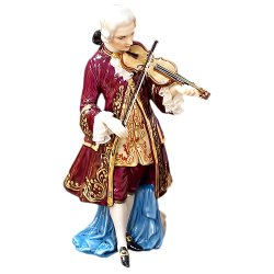 Статуэтка из фарфора Профессиональный Скрипач