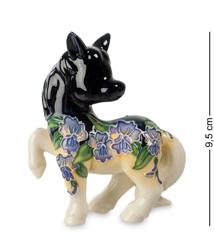 Статуэтка из фарфора Лошадка Глициния Pavone JP-61/10