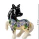 Статуэтка из фарфора Лошадка Глициния Pavone JP-61/10