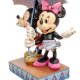 Статуэтка Микки и Минни с зонтом - Романтика под дождем Disney Traditions, вид профиль