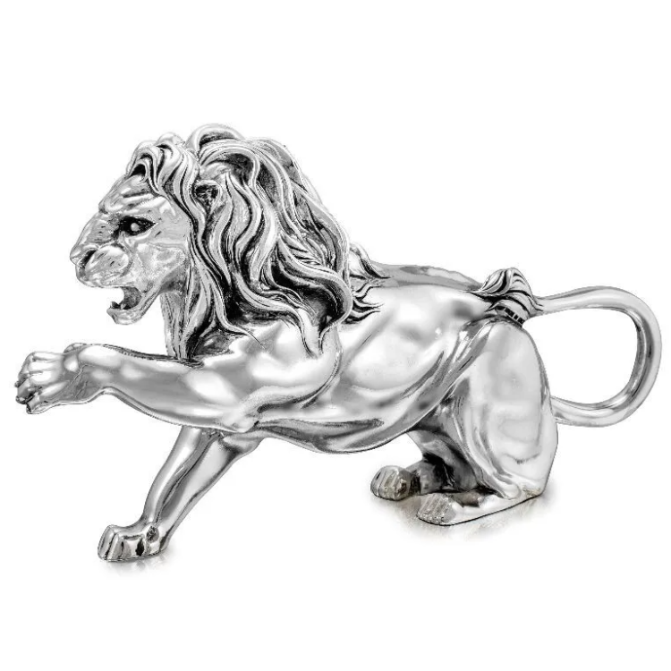 Статуэтка Лев с поднятой лапой Euro Far F4A-SB