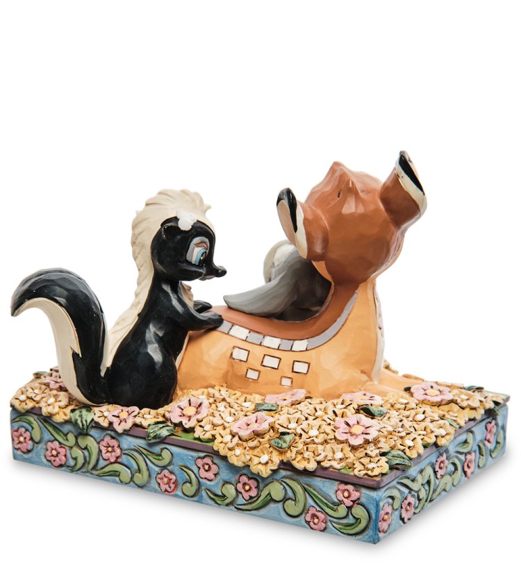 Статуэтка Бэмби и его друзья Disney Traditions, оборотная сторона