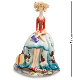 Статуэтка Девушка с клатчем