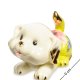 Статуэтка из фарфора Маленькая собачка с золотым хвостиком Pavone JP-101/ 5