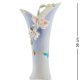 Ваза из фарфора для цветов голубая Орхидея Pavone FM-37/ 6