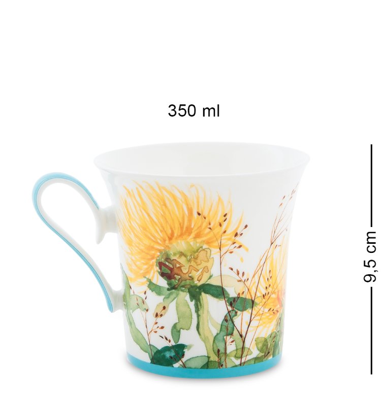 Кружка из фарфора Астра Siciliano Astra Pavone JK-157