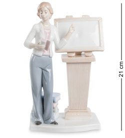 Статуэтка из фарфора Учитель у доски