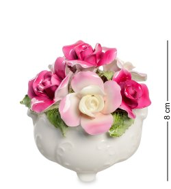 Фарфоровая Композиция Ваза с цветами