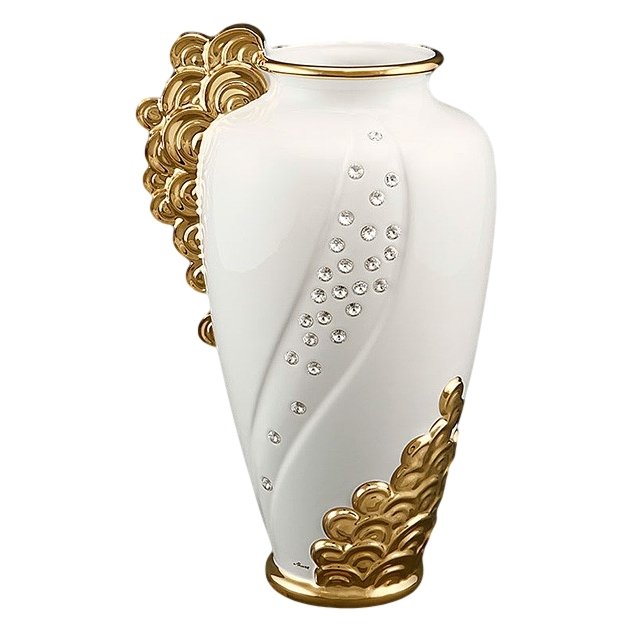 Ваза для цветов белая Milky Way