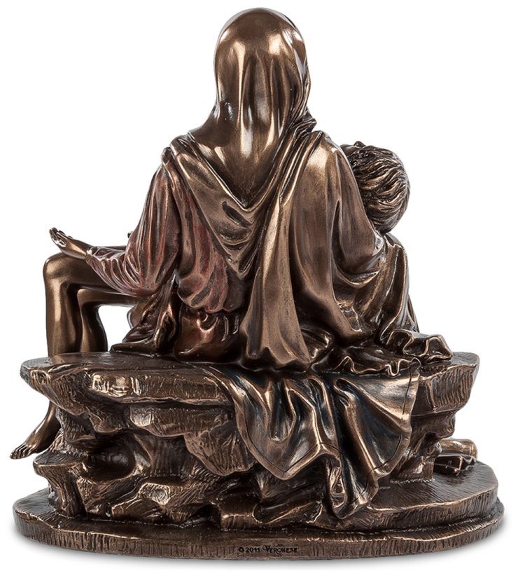 Статуэтка Пьета Veronese WS-601, оборотная сторона