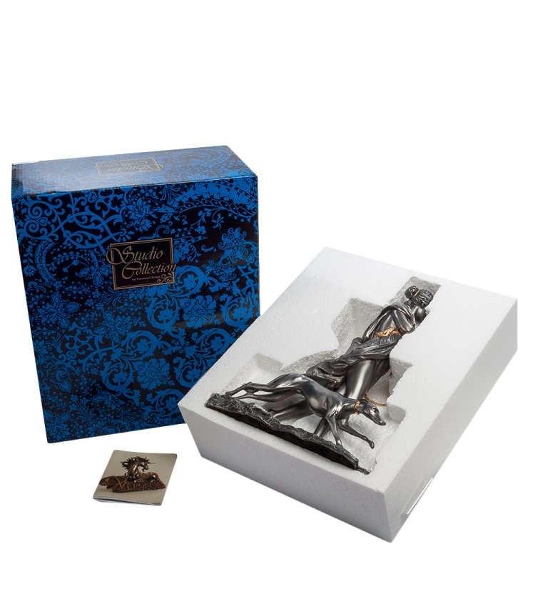 Статуэтка Артемида на Охоте Veronese WS-11, упаковочный вид