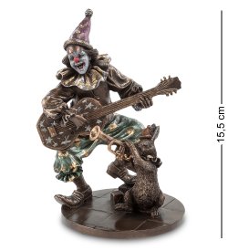 Статуэтка Шут-музыкант