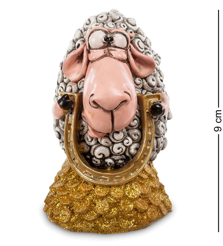 Маленькая Фигурка Овца Подкова на Счастье The Comical World of Stratford RV-360