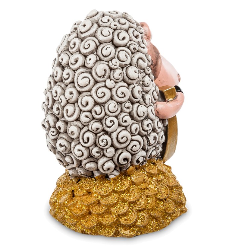 Маленькая Фигурка Овца Подкова на Счастье The Comical World of Stratford RV-360, оборотная сторона