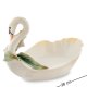 Ваза для фруктов из фарфора Белый Лебедь Pavone FM-76/14
