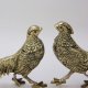 Статуэтка из бронзы Пара золотых фазанов Bello De Bronze BP-12002-D, портретный вид