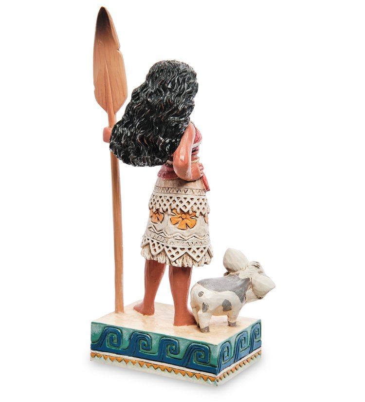 Статуэтка Моана - Найди свой путь Disney Traditions, оборотная сторона