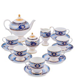 Чайный сервиз на 6 персон из фарфора Флоренция