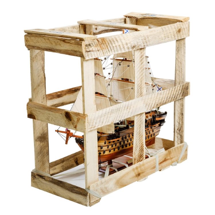 Модель корабля линкор 12 Апостолов     , упаковочный вид