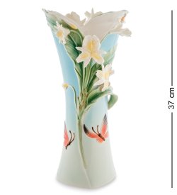 Фарфоровая Ваза для цветов Лилия