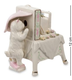 Музыкальная статуэтка Щенок и Фотокамера