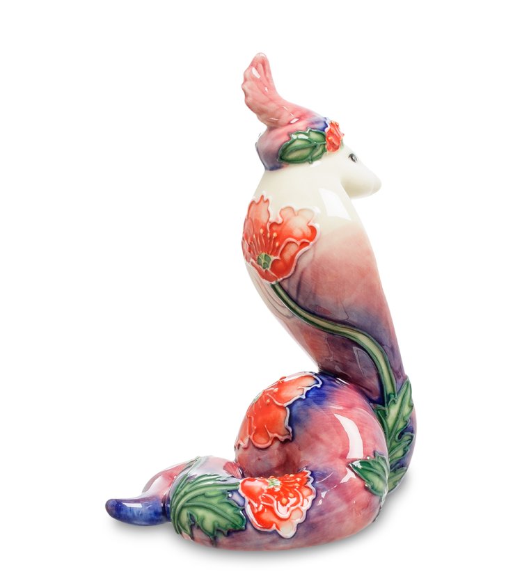 Фигурка из фарфора Царевна Змея Pavone JP-51/ 4, фотография сбоку