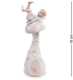 Колокольчик из фарфора Грибная Фея