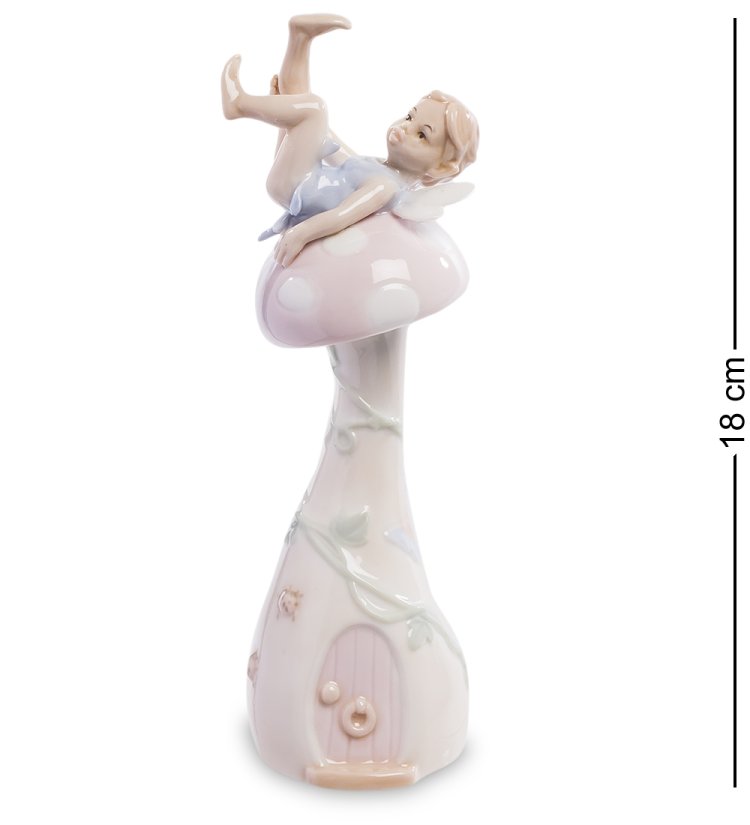 Колокольчик из фарфора Грибная Фея JP-26/ 1