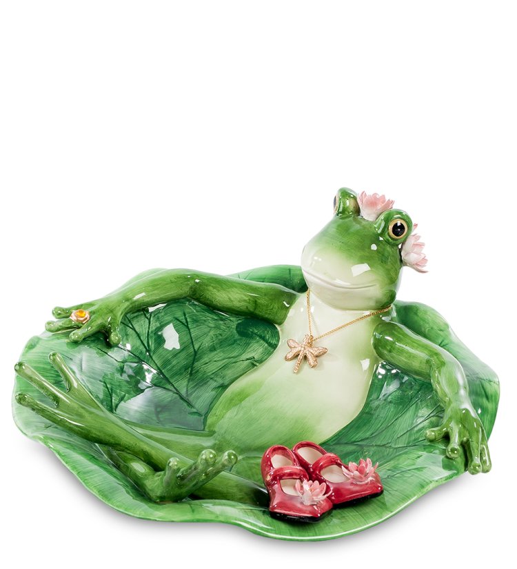 Блюдо из керамики Царевна Лягушка Pavone CMS-02/ 6