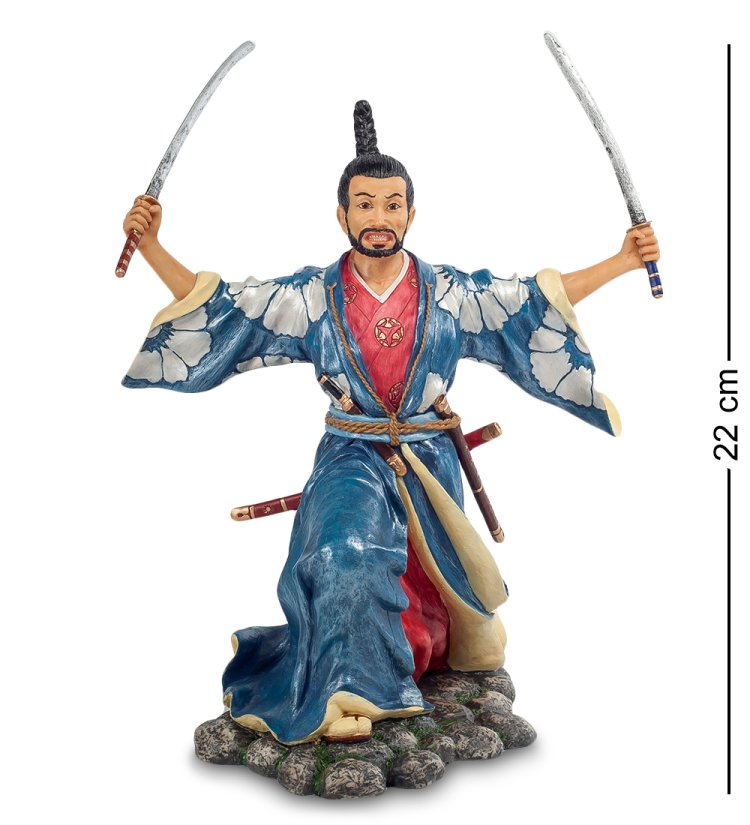 Статуэтка Вооруженный Самурай Veronese WS-755