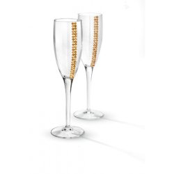Набор для шампанского с кристаллами Swarovski