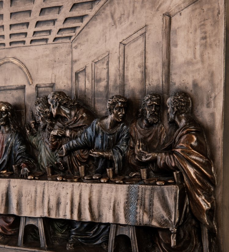 Панно Тайная вечеря Veronese WS-1057, увеличенный вид деталей 3