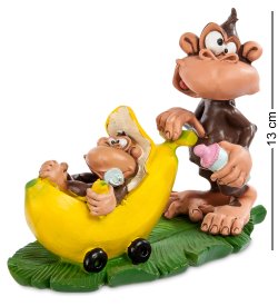 Фигурка Обезьяна с детенышем Муси-пуси