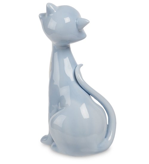 Статуэтка из фарфора Голубой Кот Pavone JP-31/23, оборотная сторона