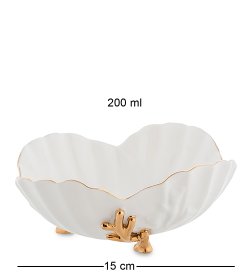 Конфетница из фарфора Морская ракушка