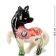 Статуэтка из фарфора Лошадка Маковка Pavone JP-61/12