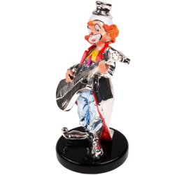 Статуэтка Клоун-рокер с гитарой