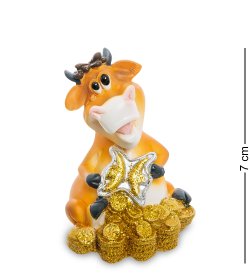 Статуэтка Бык символ 2021 года - знак зодиака Рыбы