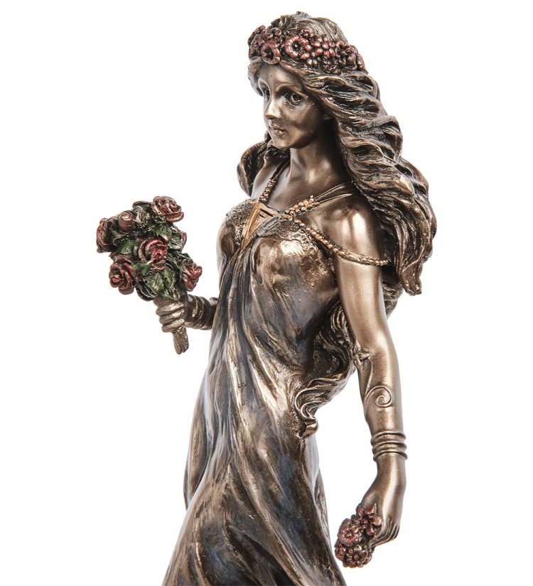 Статуэтка Остара - богиня рассвета и весны Veronese WS-1092, фотография сбоку