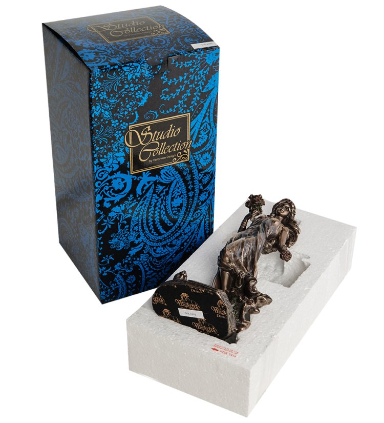 Статуэтка Остара - богиня рассвета и весны Veronese WS-1092, фотография в упаковке