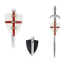 Щит геральдический малый Ричарда Львиное Сердце