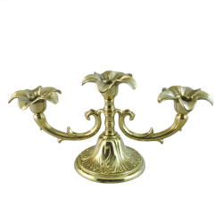 Канделябр на 3 свечи Цветок